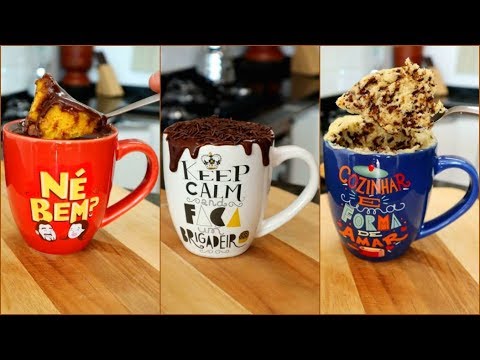 Vídeo: Cupcake Na Caneca No Microondas: Uma Seleção Das Melhores Receitas