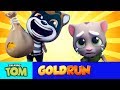 Talking tom gold run  mega trailer cartoon compilation