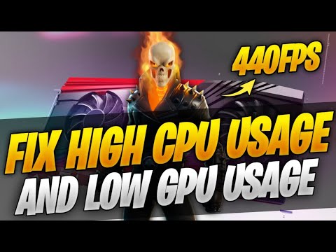 How to Fix Low GPU u0026 High CPU Usage (Low FPS) | 2023 Guide