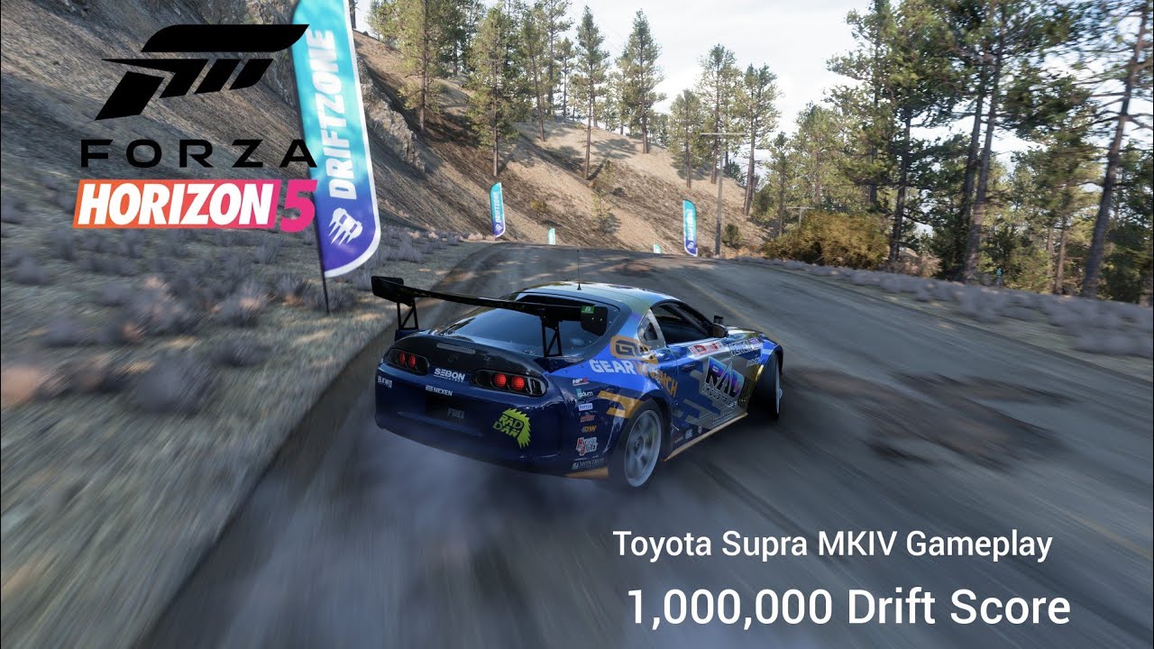 Forza Horizon 5 - #34 Toyota Supra MKIV Drifting & 1,000,000 Drift