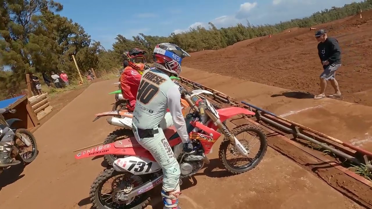 First Moto Kahuku Masters Division 4/3/2022 Motocross HMA YouTube