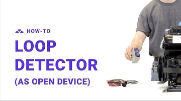 How-To: Loop Detector as Open