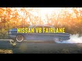 Nissan V8-Powered Ford Fairlane Burnout Car