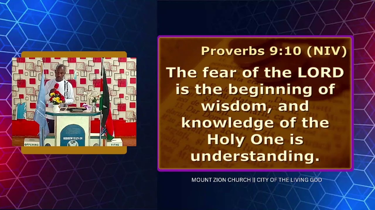 THE KNOWLEDGE OF THE HOLY ONE | SERMON | BISHOP MOSES ATHENGA | FEBRUARY 8 2026