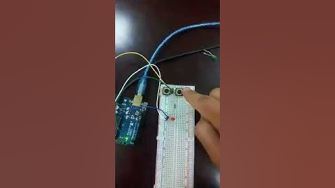 Push button LED Arduino