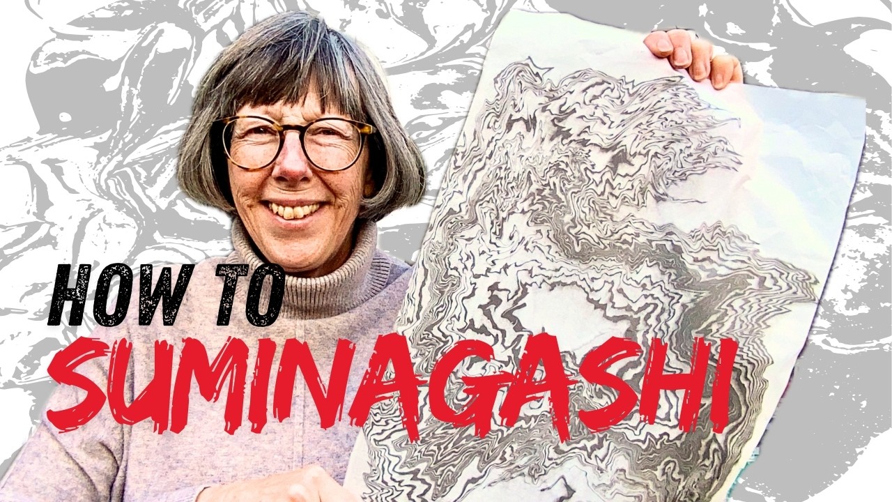 Suminagashi made simple - the art of Japanese water marbling - part 1
