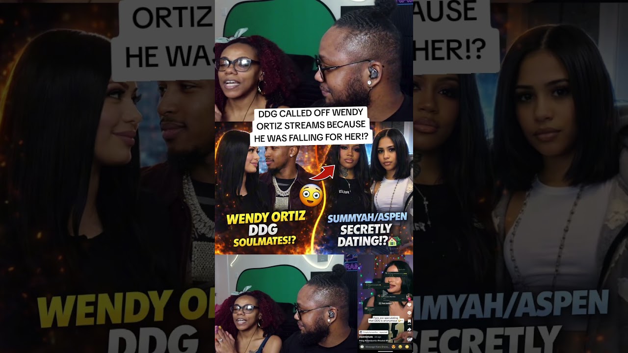 DDG отменил стримы Венди Ортис, потому что....👀 #shortshorts #ddg #wendyortiz