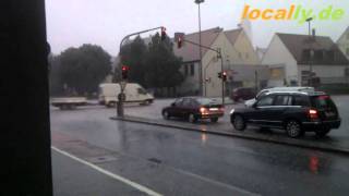 Schweres Unwetter über Kaufbeuren Schweres Unwetter über Kaufbeuren