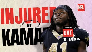 Saints' Alvin Kamara OUT vs Falcons! Juwan Johnson Active - NFL Week 18 News
