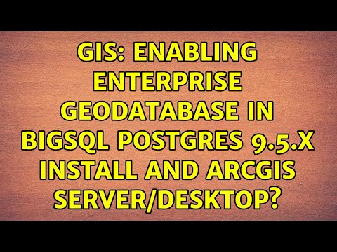 GIS: Enabling Enterprise