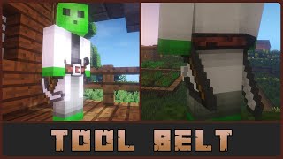 Minecraft - Tool Belt Mod Showcase [1.12.2]