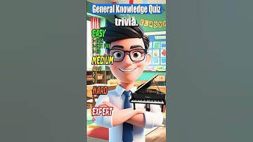 Only Geniuses Get #6 Right! 🧠 (General Knowledge Quiz #quiz