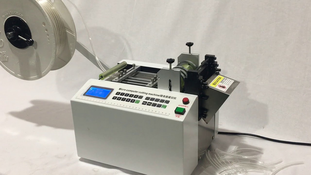 Best Price Full Automatic Silicon Tube Cutting Machine YouTube