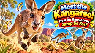 🦘 Meet the Kangaroo! | How Do Kangaroos Jump So Far | Animals for Kids