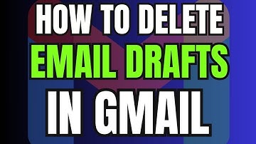 How to Delete Draft Email in Gmail
