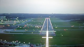 Hamburg approach & landing. HAM EDDH RWY 23