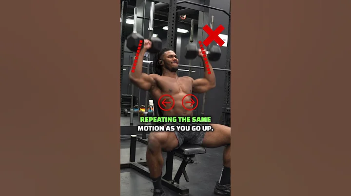 Correct way to arnold press #veganfitness #arnoldpress #shoulderworkout