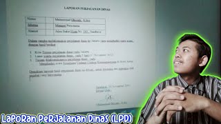 Praktek Mengetik - Laporan Perjalanan Dinas