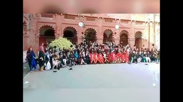 Convocation.. Graduation Cap Throwing, like study worries are in the air now. :D #memories #unilife