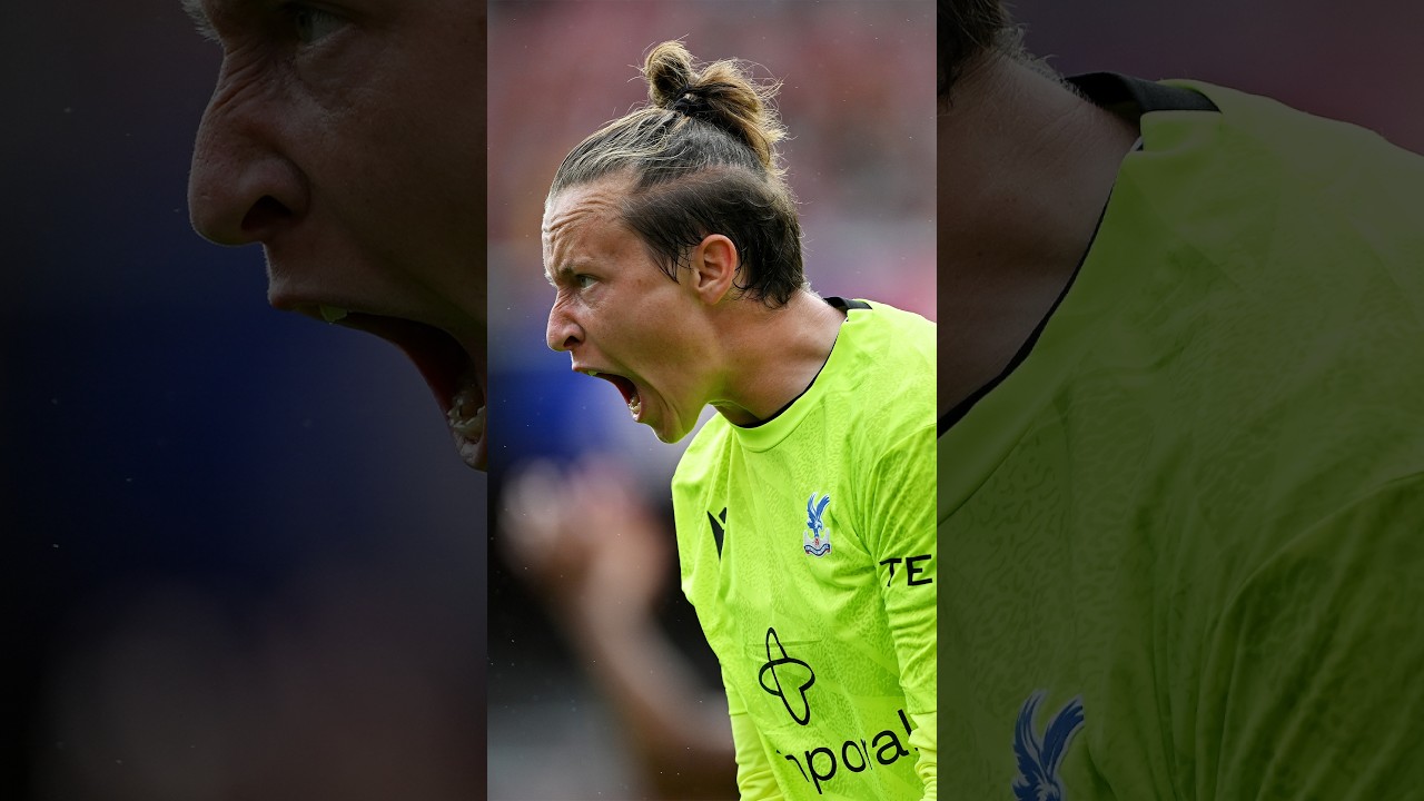 🧤😤 Clean sheet against Arsenal #crystalpalace #football #womensfootball