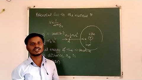 L#3 | Class 12 | Atoms ( Distance of closest approach)