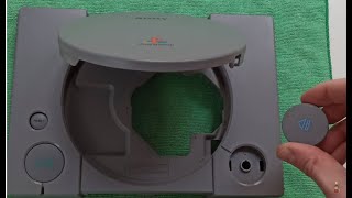 REPAIR PlayStation 1 sunken lid button