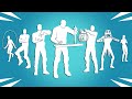 Top 50 legendary fortnite dances  emotes michael myers jack skellington starlit scary face