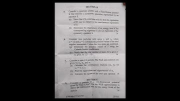 hpu msc physics 2nd sem reappear question paper of Quantum mechanics held in December (2023)#exam
