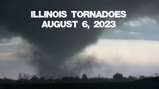 Illinois Tornadoes August 6, 2023 by Stormgasm 1,190 views 9 months ago 3 minutes, 41 seconds