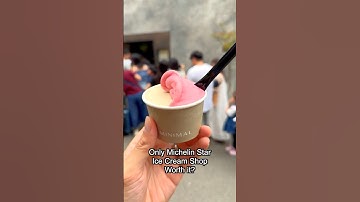 Is the Only Michelin Star Ice Cream Shop in the World Worth It?