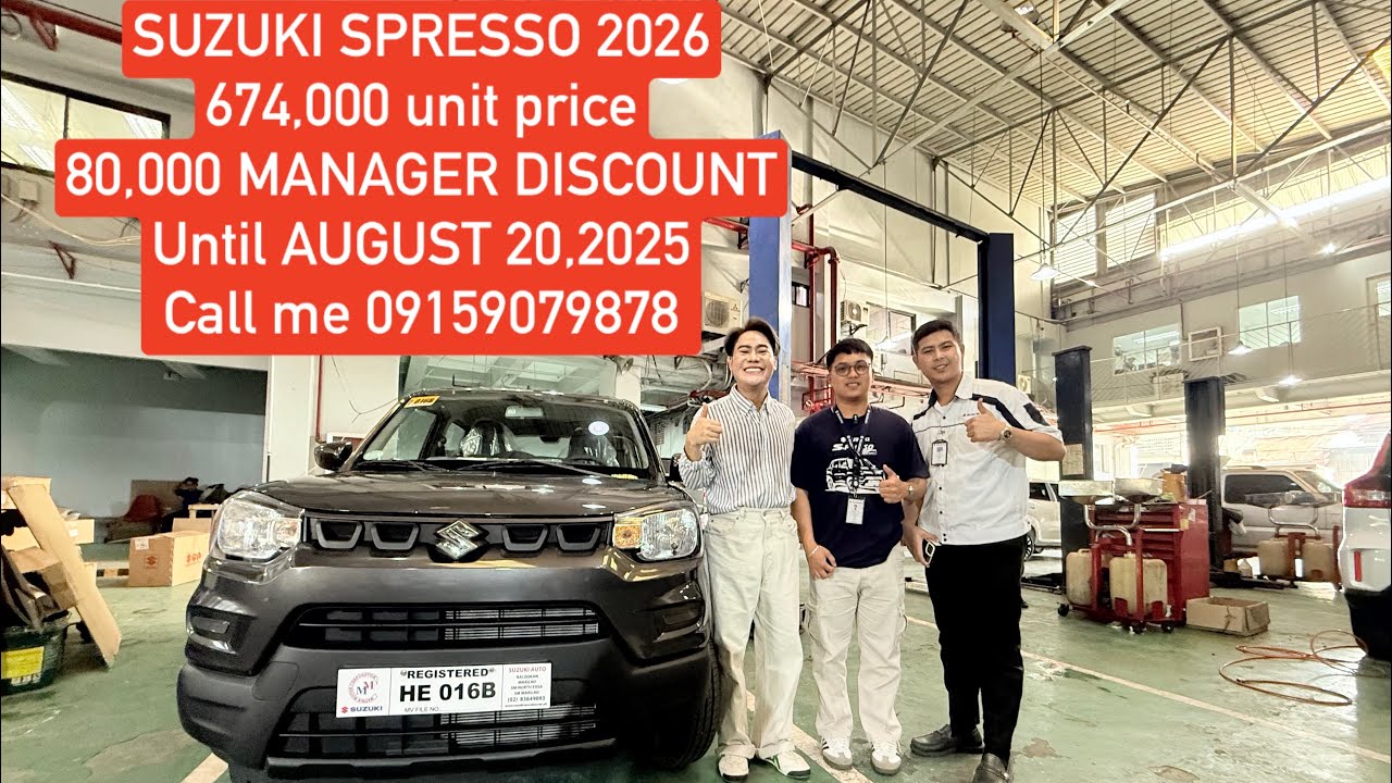 Bakit meron na 2026 model Ang SUZUKI SPRESSO AGS KAHIT 2025 PALANG NGAYON? #spresso2026