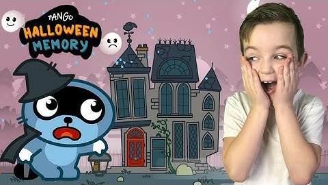 Pango Halloween Memory Match Gameplay with Ima