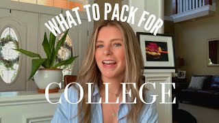 COLLEGE ESSENTIALS for incoming Freshmen