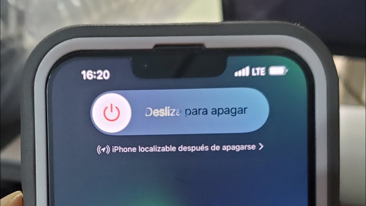 Cómo apagar un iphone