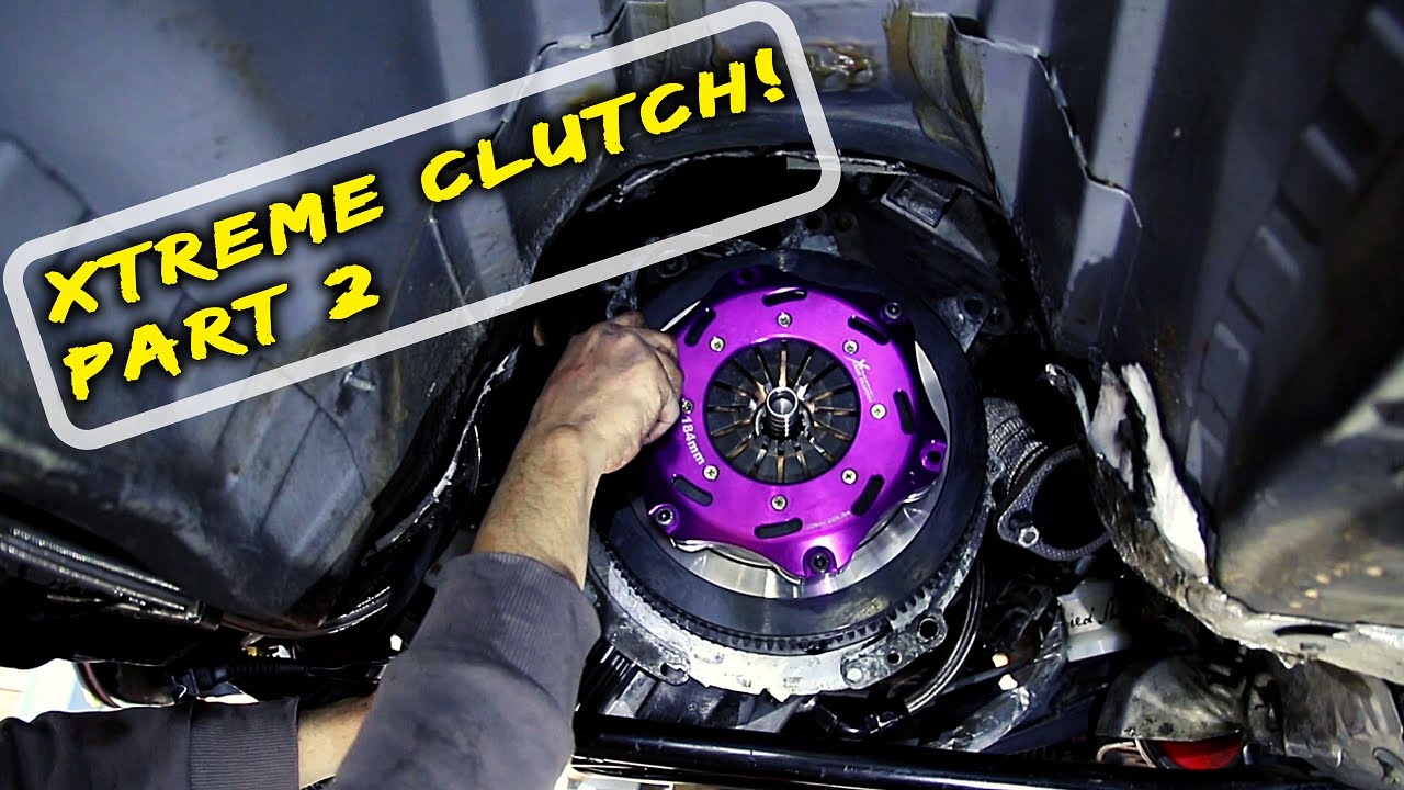 E36 BMW 325i TURBO -Xtreme Twin Plate Clutch Install PART 2