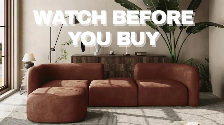 Acanva Luxury Modern Tight Curved Back Velvet Sofa Review