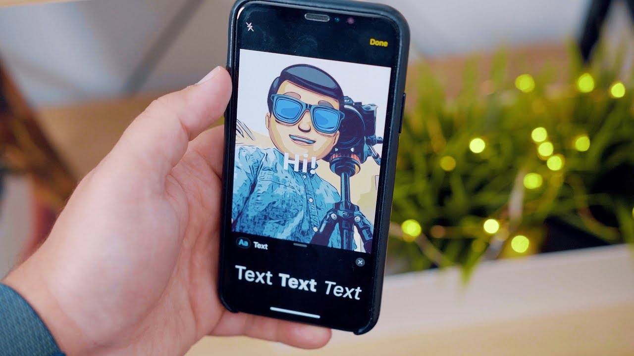 How To Use The New IOS 12 Effects Camera In Messages YouTube