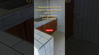 Beautiful 1 Bedroom Flats in Ongata Rongai #viralvideo #foryou #newmusic #foryou #fyp #love #beauty