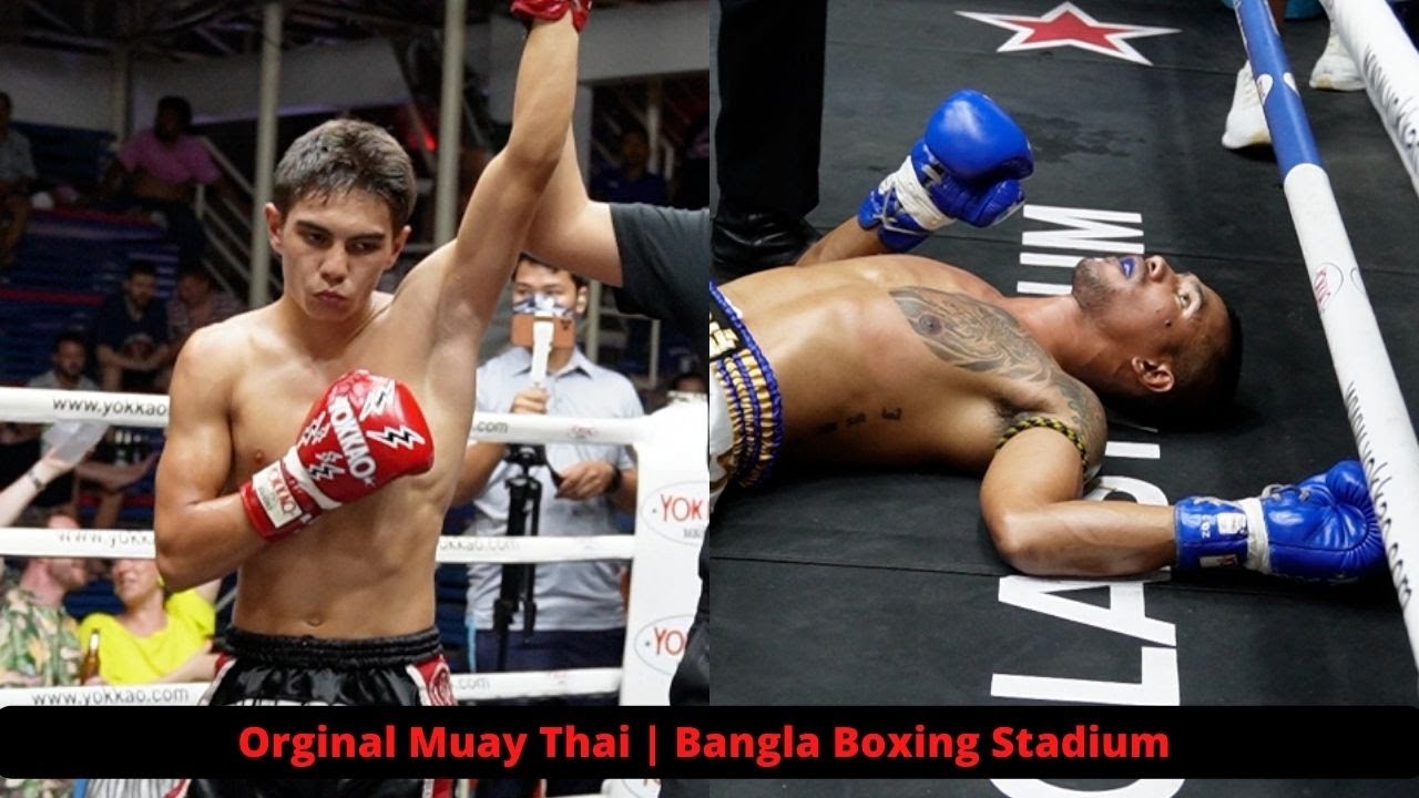 Muay Thai in Phuket - Thai Boxing Soundtrack in Patong Beach 