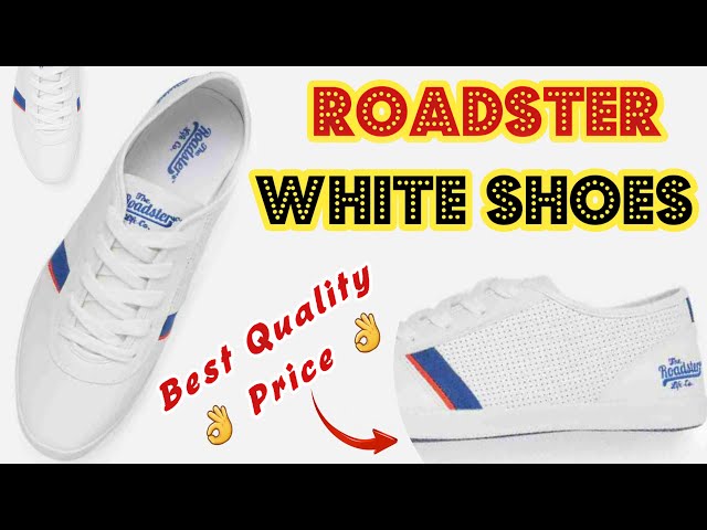 Roadster RDJT29555 Lightweight Comfort Summer Trendy Premium Stylish  Sneakers For Men (White) - Price History