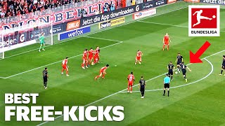 Best Free-Kick Goals in 2021\/22 so far - Sané, Lewandowski \& More