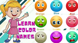 Learn Color Names | Colors For Kids [ NEW ] Animated Learning Video For Kids | Randomly For Kids