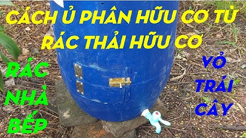 Cách ủ rác thải hữu cơ thành phân hữu cơ