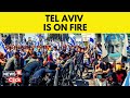 Israel Protests 2023 Water Cannon Mounted Police Deployed In Tel Aviv As Protesters Block Streets 