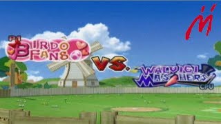 Mario Superstar Baseball - Exhibition Game #10 - Birdo Fans @ Waluigi Mashers