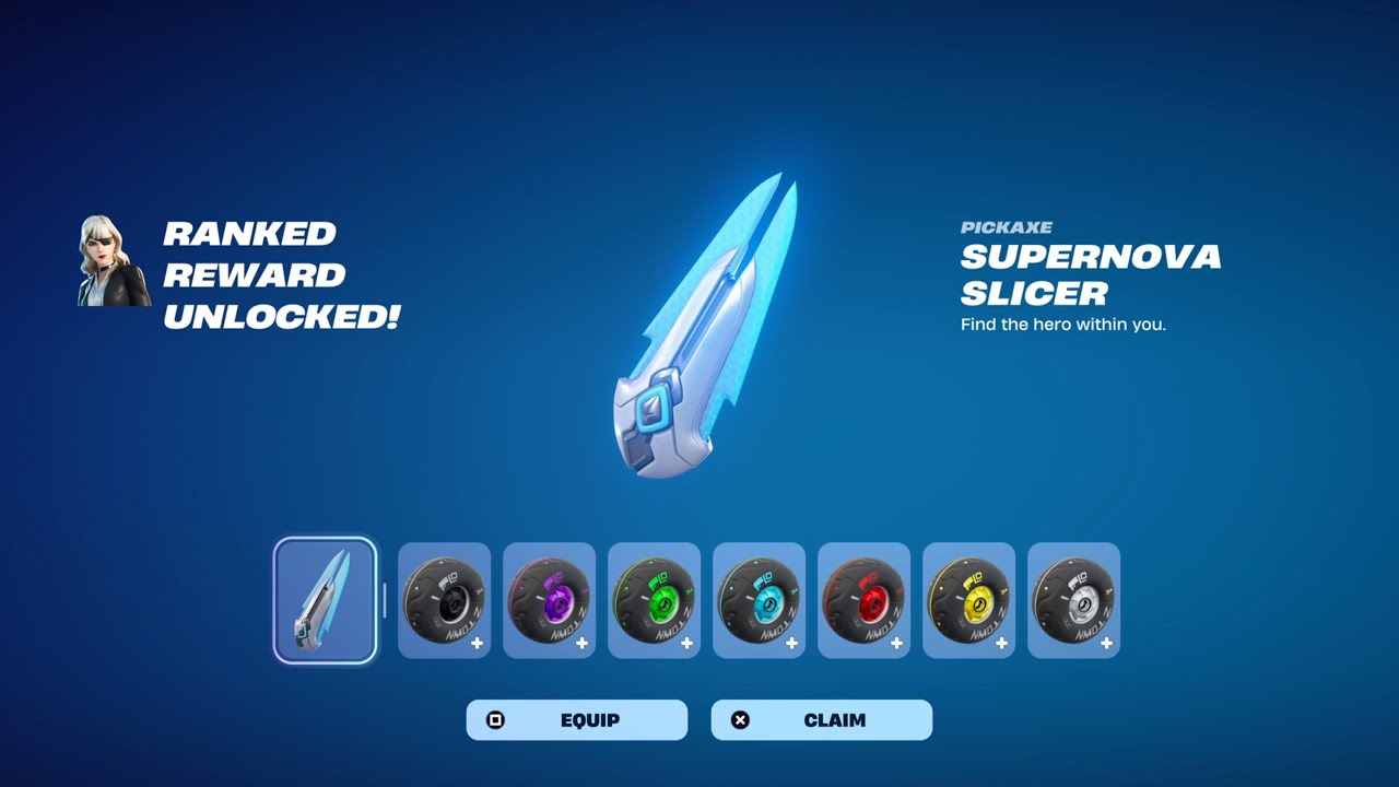 HOW TO GET RANKED SUPERNOVA SLICER PICKAXE IN FORTNITE! - YouTube