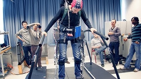 A brain-computer interface for controlling an exoskeleton