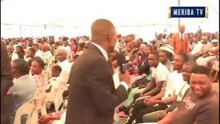 Gudo is driving, your father is sleeping at Moza's.