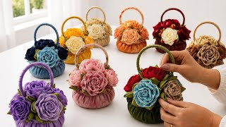 Peso de porta fácil de fazer e de vender #retalhos #artesanato #flores #pesodeporta #tutorial #diy 