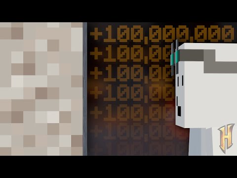 How I Made STARING AT A WALL The Most BROKEN Way to Make Money (Hypixel Skyblock)